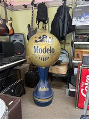 Modelo Soccer Ball Trophy Man-Cave Bar Memorbilia (Pickup only)